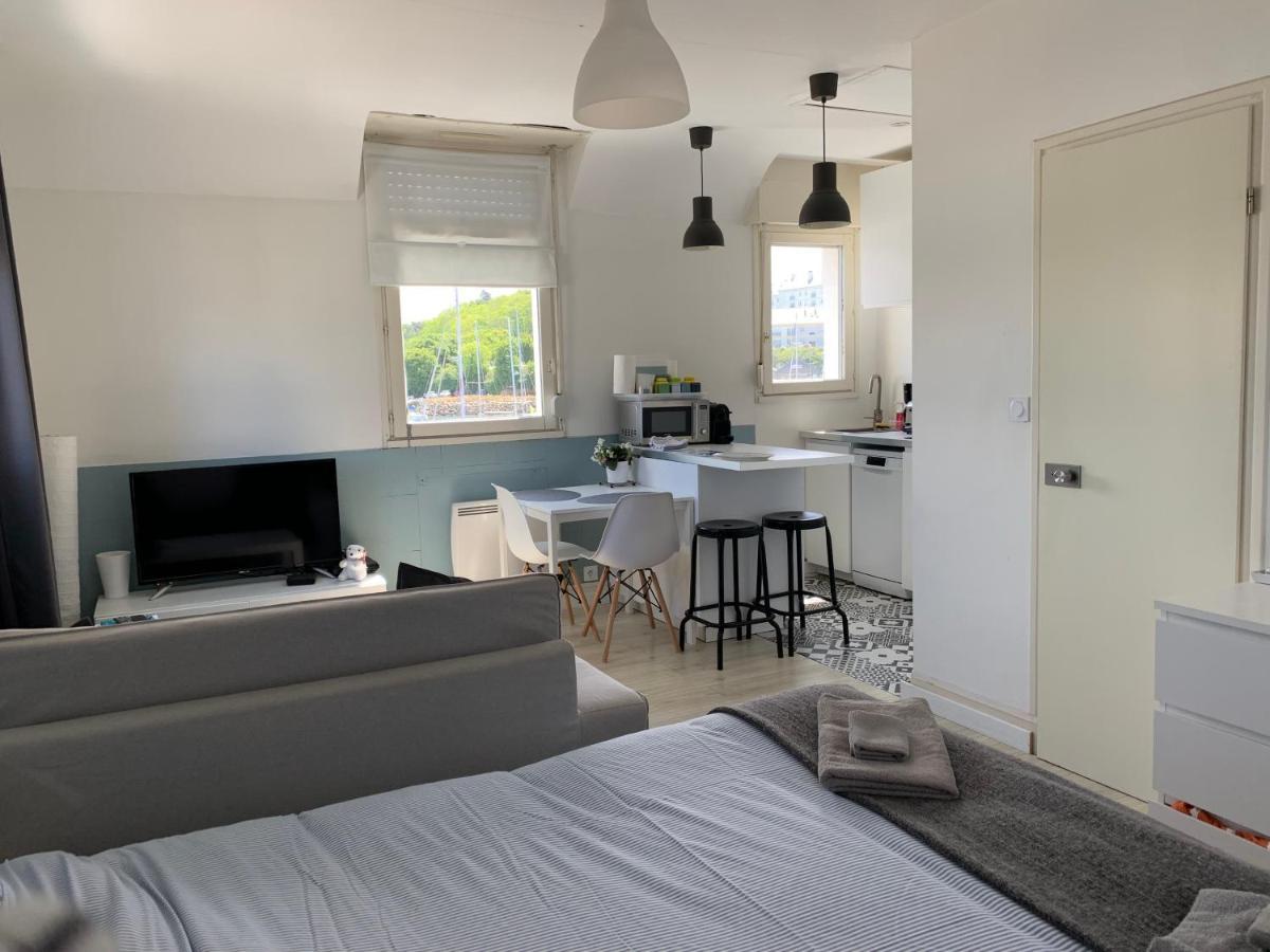 Appartement Design V Port De Treboul-Douarnenez Dış mekan fotoğraf
